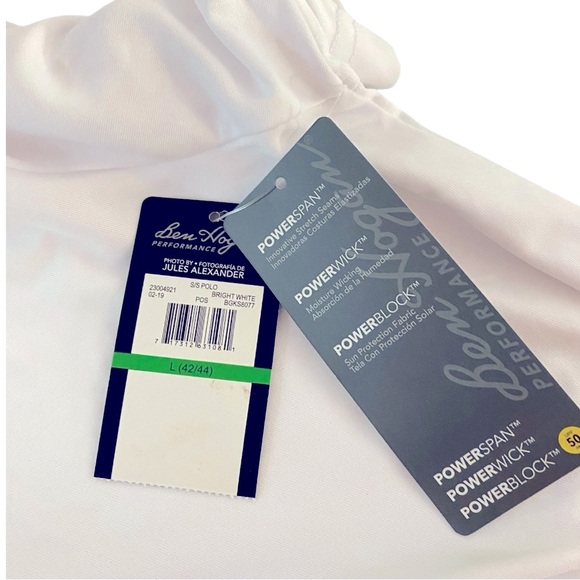 3/$15 Ben Hogan Performance Short Sleeve Golf Polo - Picture 8 of 9